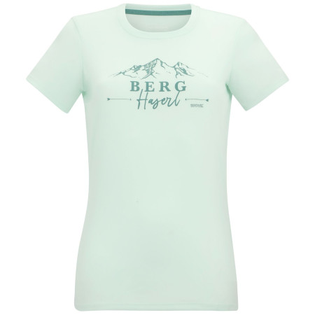 Дамска тениска Regatta Women’s Fingal Slogan светло син OceanMist