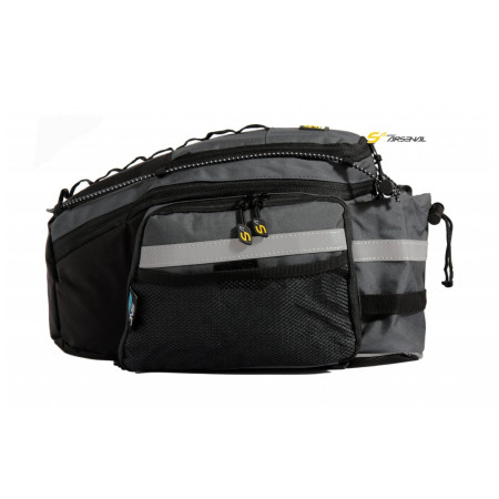 Чанта за багажник Sport Arsenal Art. 560 черен/сив Black