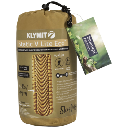 Надуваема постелка Klymit Insulated static V Lite Eco