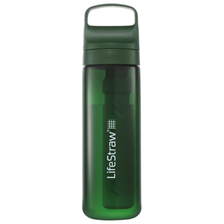 Бутилка с филтър LifeStraw Go 2.0 Water Filter Bottle 650 ml тъмно зелен Terrace Green