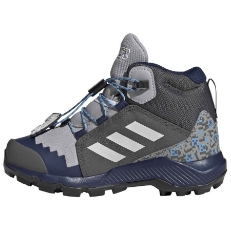 Детски обувки Adidas Terrex Mid Gtx Minecraft сив Glogry/Greone/Grefiv