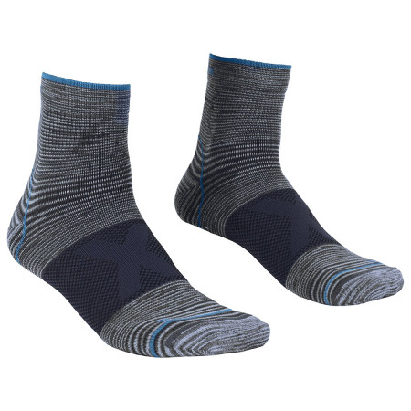 Чорапи Ortovox Alpinist Quarter Socks сив/син GrayBlend