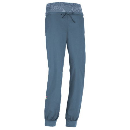 Дамски панталони E9 Hit светло син