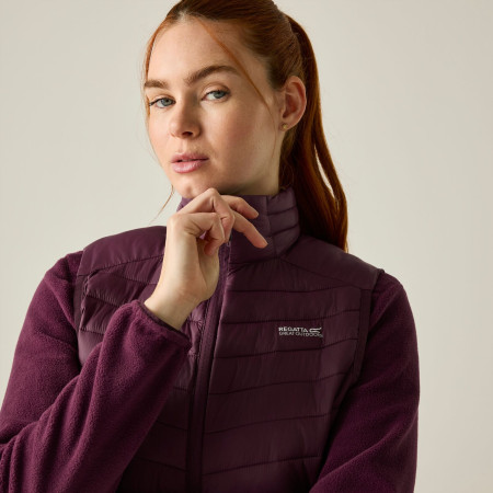 Дамска жилетка Regatta Womens Leedre Hybrid B/W