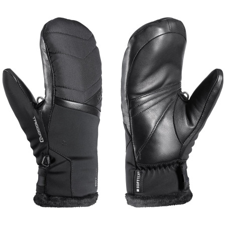 Дамски скиорски ръкавици Leki Snowfox 3D Lady Mitt черен Black