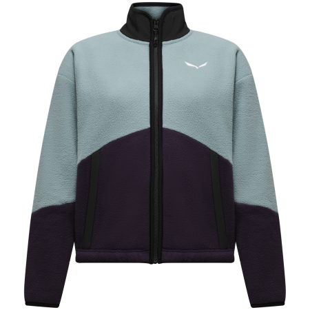 Дамски суитшърт Salewa Fanes Jacket Fz W син/лилав willow/6000