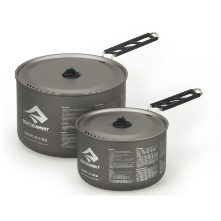 Комплект прибори Sea to Summit Alpha Pot Set 2.0 сив Grey