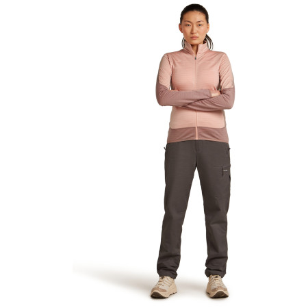 Дамски функционален суитшърт Icebreaker Women Merino Blend 300 RealFleece™ Descender LS Zip