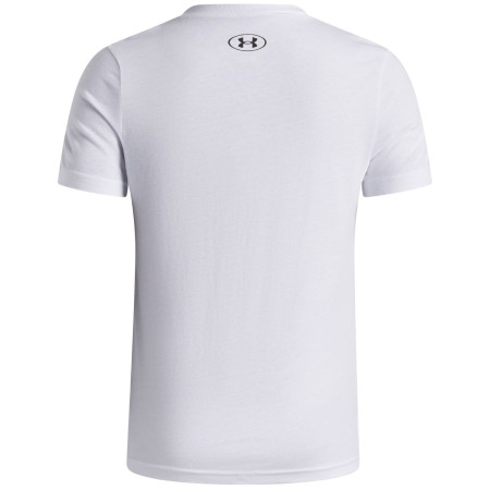 Детска функционална тениска Under Armour UA B Patch Pack Wm SS White