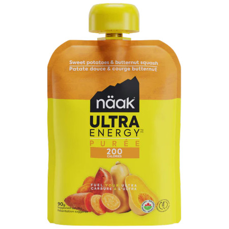 Храна за пътуване Näak Sweet Potatoes Butternut Squash - Näak Ultra Energy™ Purée (90g)