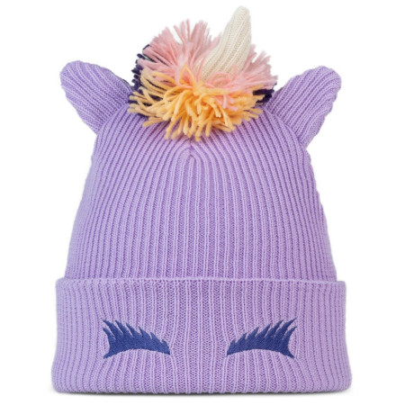 Детска шапка Buff Knitted Beanie Fun лилав Unicorn Grape Ice