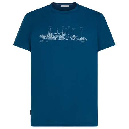 Мъжка тениска Icebreaker Men Merino 150 Tech Lite SS Tee The Peaks