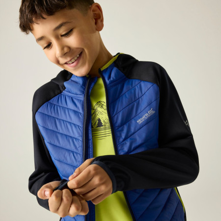 Детско яке Regatta Junior Andreson Hybrid Nvy/OlympBlu