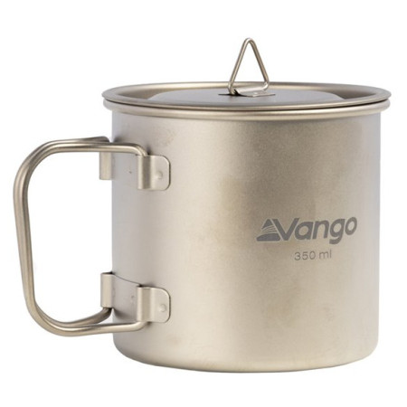 Чаша Vango Titanium Single Walled 350ml Mug сребърен Titanium