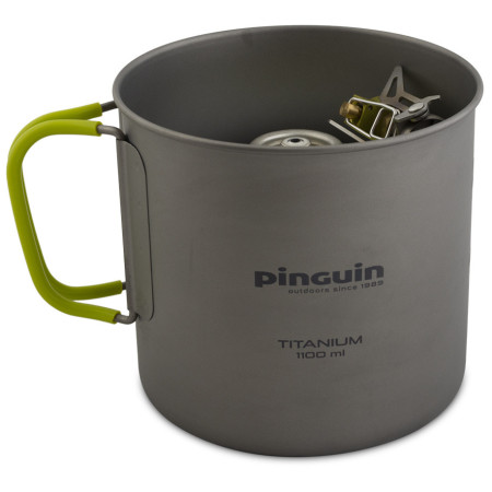 Титанова тенджера Pinguin Mug Titan 1100 ml