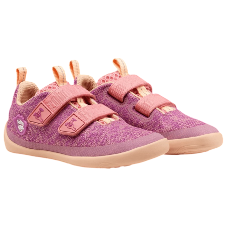 Детски обувки Affenzahn Sneaker Knit Happy розов Flamingo