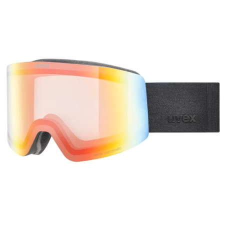 Ски очила Uvex Provoqe V черен BLACK MATT DL/RAINBOW-CLEAR S1-3