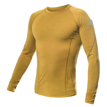 Функционална мъжка тениска Sensor Merino Air жълт mustard