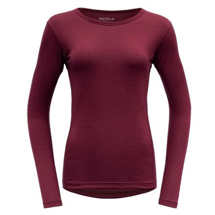 Дамска тениска Devold Breeze Woman Shirt розов Beetroot
