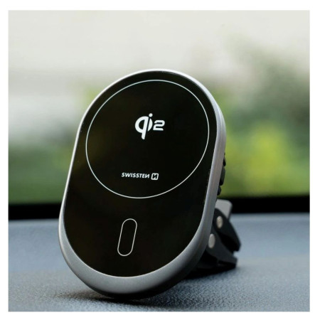 Стойка за автомобил Swissten MagRIDE Qi2