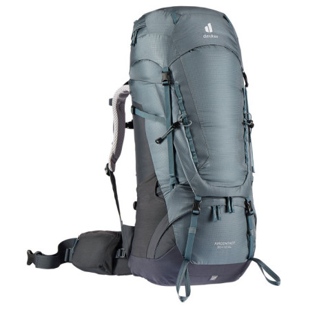Раница Deuter Aircotact 50+10 SL сив ShaleGraphite