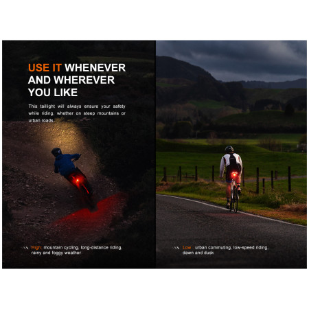 Задна мигаща светлина Fenix BC06R