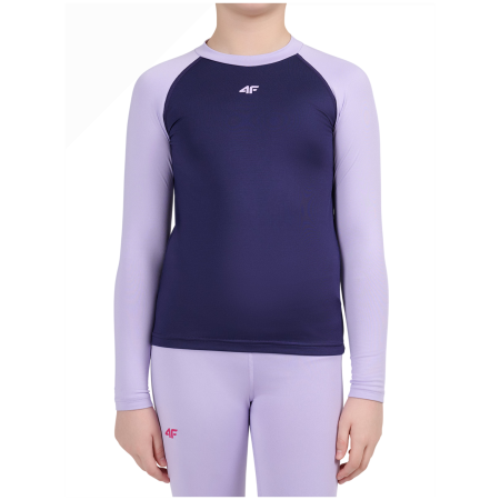 Дамско термо бельо 4F Brushed Underwear F126 лилав Light Violet