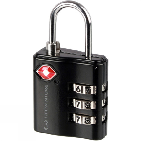 Катинар LifeVenture TSA Combi Lock черен Black