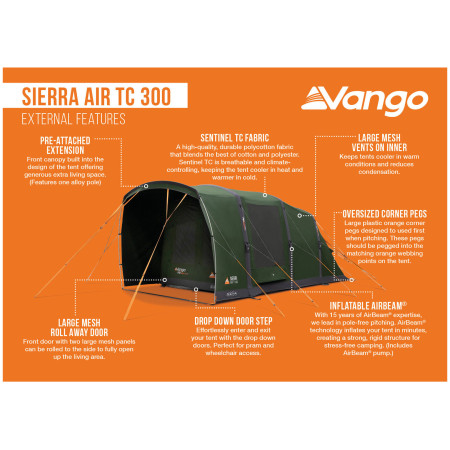 Палатка Vango Sierra Air TC 300