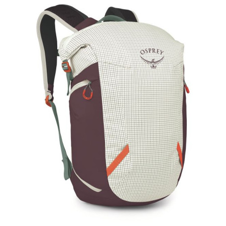 Раница Osprey Transporter Zinch бяло / червен mystery white/moody burgundy