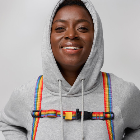 Гръдна лента Fjällräven Kånken Rainbow Chest Strap