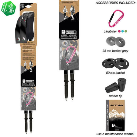 Туристически щеки Fizan Compact MS