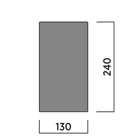 Под за палатка Easy Camp Rosebay Universal Carpet 1.3 x 2.4 m