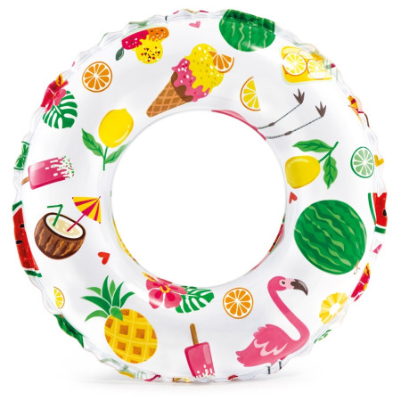 Пояс Intex Lively Print Swim Ring 59241NP жълт/зелен NoveltyDelights