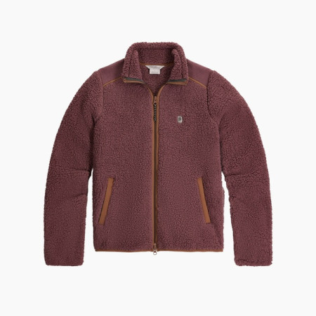Дамски суитшърт Royal Robbins W Palisades Jacket винен Huckleberry