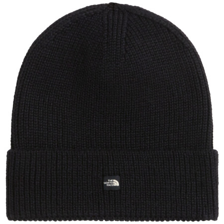 Шапка The North Face Tnf Mini Logo Box Beanie черен TNF BLACK