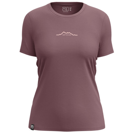 Дамска тениска Ortovox 150 Cool Mountain T-Shirt тъмно лилав/розов Chestnut