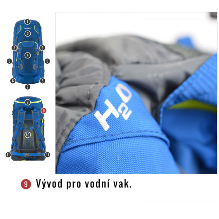 Раница Husky Sloper 45 L