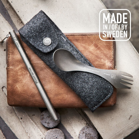 Прибор Light My Fire Spork´n Straw Kit Titanium