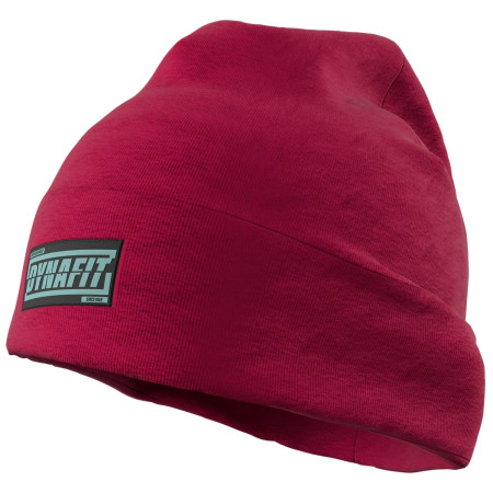 Шапка Dynafit Fold-Up Beanie червен 6211 - beet red/8050