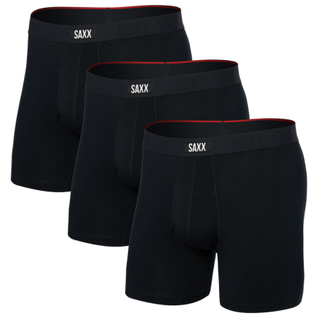 Боксерки Saxx Vibe Xtra Soft Comfort Boxer Brf Fly 3Pk черен black