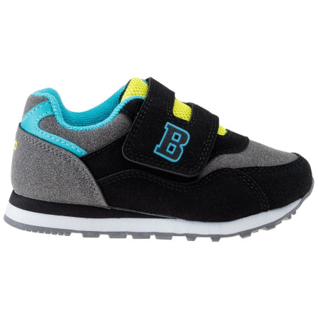 Детски обувки Bejo Baloo Kids сив/жълт DarkGray/Black/Sapphire/DarkLime