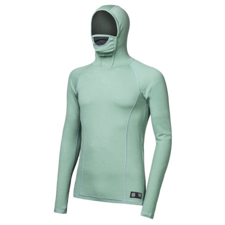 Функционална мъжка тениска Sensor Merino DF с дълъг ръкав и качулка