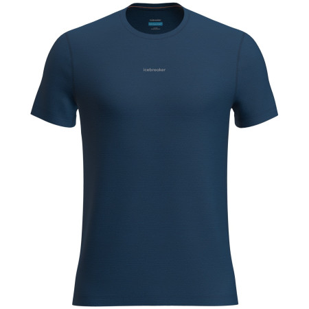 Функционална мъжка тениска Icebreaker Men Merino Blend 125 Cool-Lite™ Speed SS Tee син Atlantis