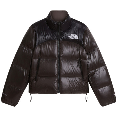 Дамско яке The North Face W Pertex Nuptse Reversible Jacket черен Lead/TNF Black