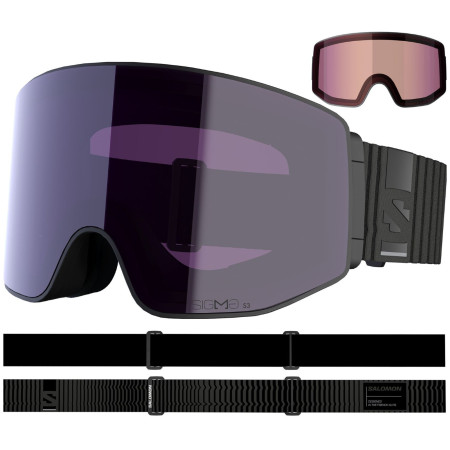 Ски очила Salomon Sentry Prime Sigma +1Lens черен Black