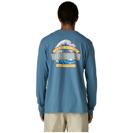 Мъжка тениска Patagonia Long-Sleeved Great Waves Responsibili-Tee