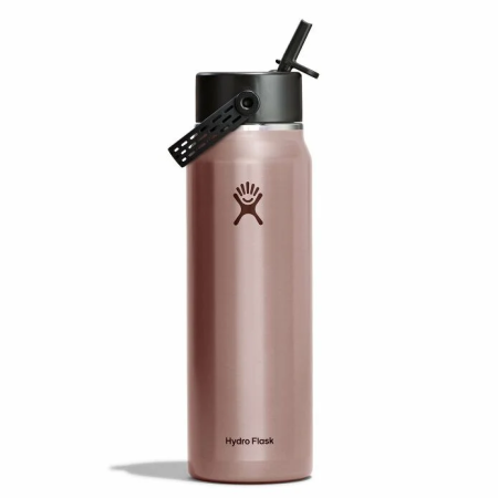 Термос Hydro Flask 32 Oz Lightweight Wide Flex Straw Cap розов Quartz