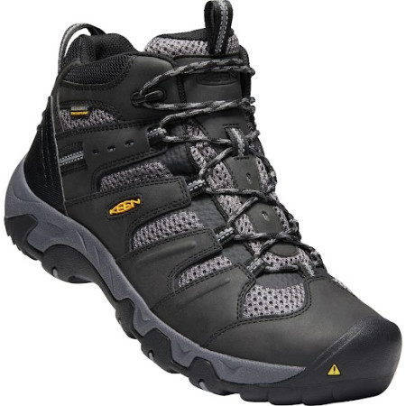 Мъжки туристически обувки Keen Koven Mid Wp M черен/сив Black/steel grey