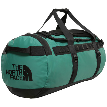 Чанта за съхранение The North Face Base Camp Duffel - L тюркоазен Evergreen/TnfBlack